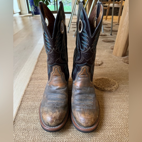 Genuine Leather Ariat Western Boots Men’s size 8.5 - Picture 9 of 9